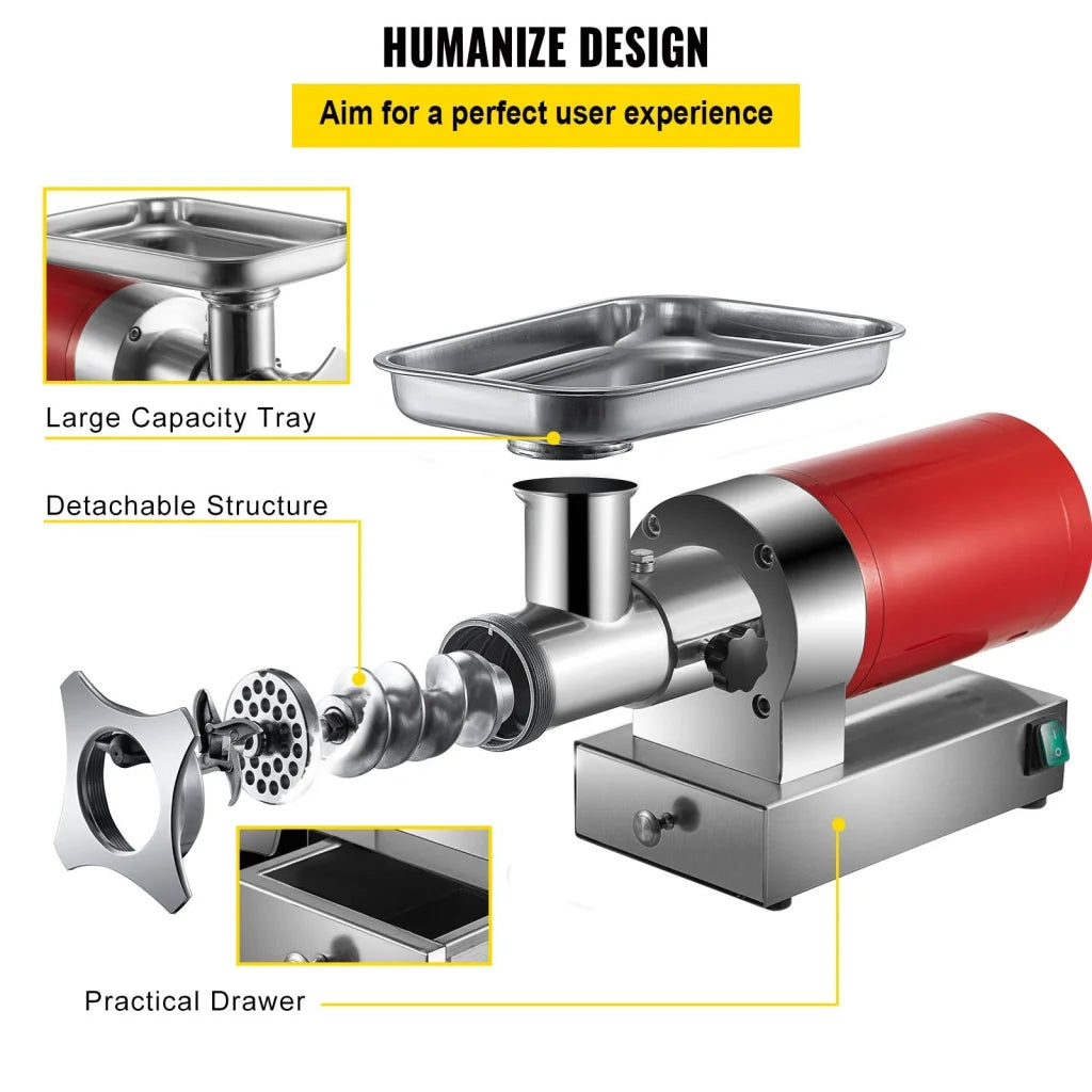 VEVOR Electric Meat Grinder Machine Electric Meat Mincer