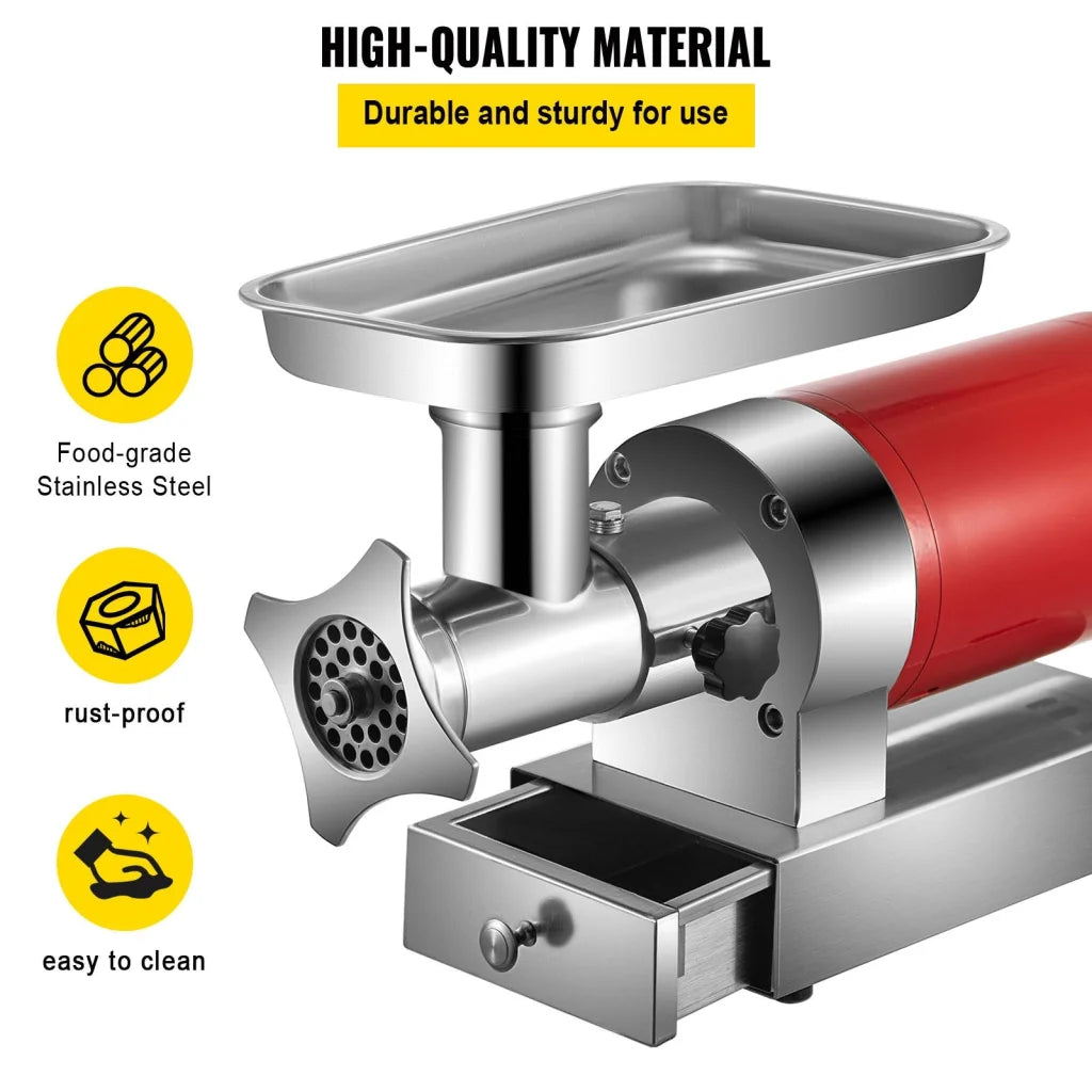 Electric Meat Grinder Machine Mincer 661 Lbs Hour 1100W