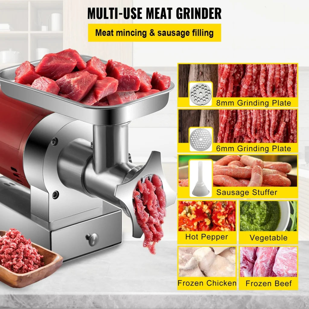 VEVOR Electric Meat Grinder Machine Electric Meat Mincer