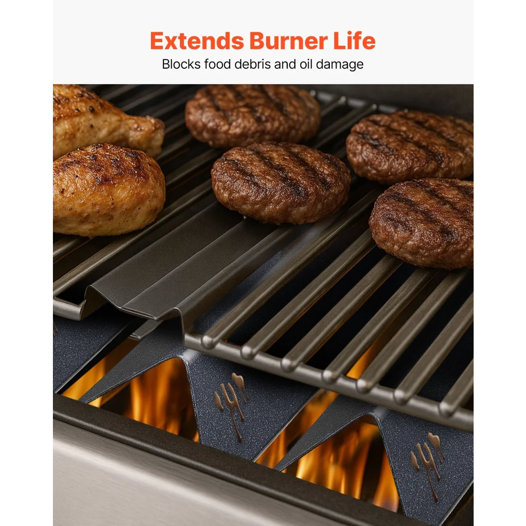 VEVOR Flavorizer Bars 39cm Grill Replacement Part for Weber