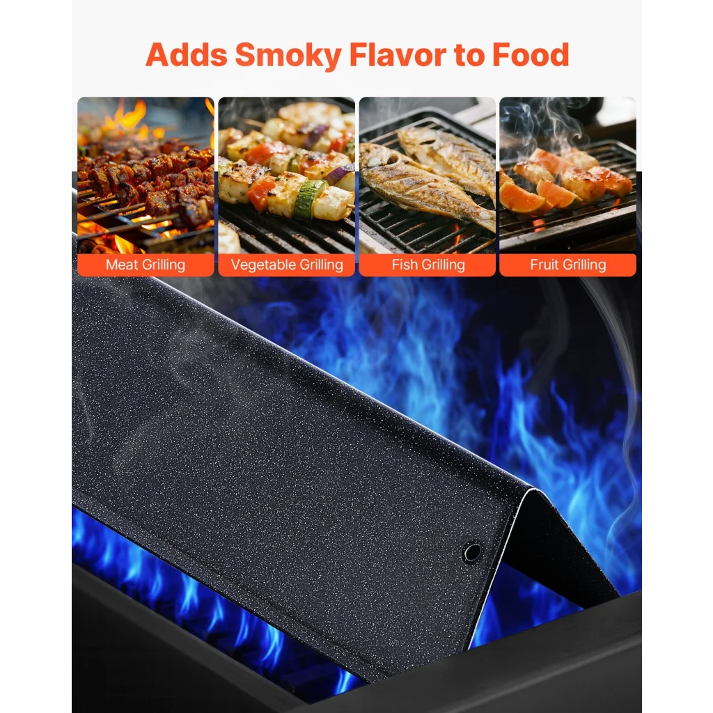 VEVOR Flavorizer Bars 39cm Grill Replacement Part for Weber