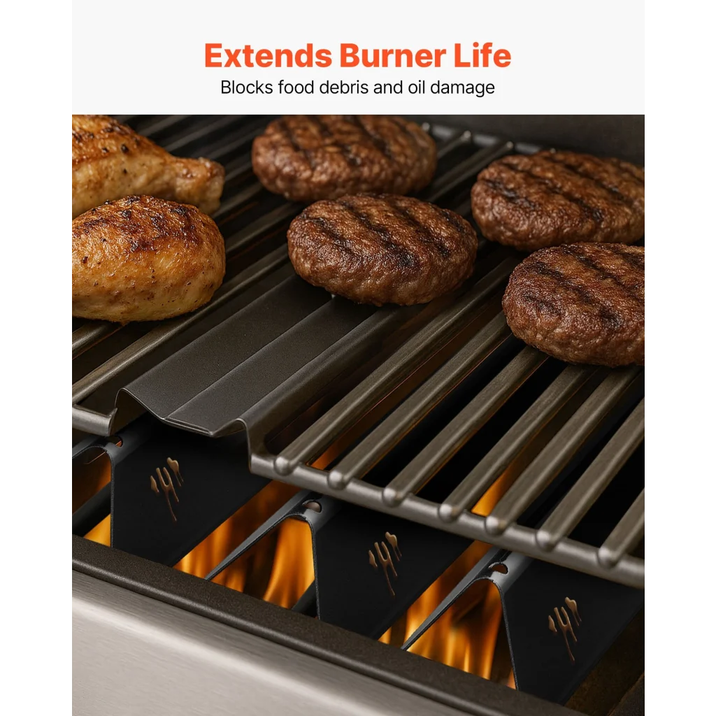 VEVOR Flavorizer Bars 39cm Grill Replacement Part for Weber