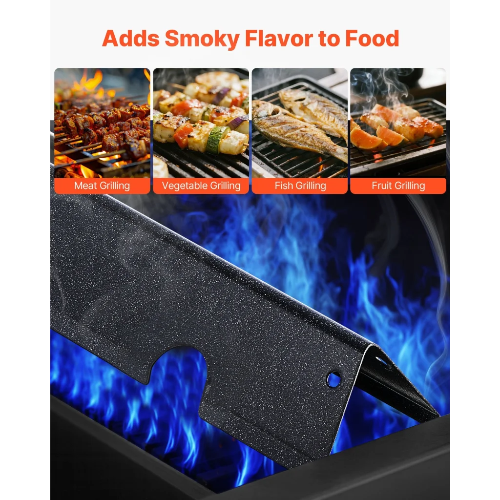 VEVOR Flavorizer Bars 44cm Grill Replacement Part for Weber