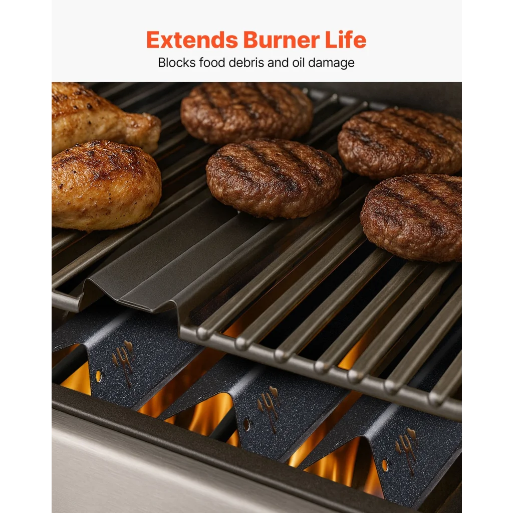 VEVOR Flavorizer Bars 44cm Grill Replacement Part for Weber