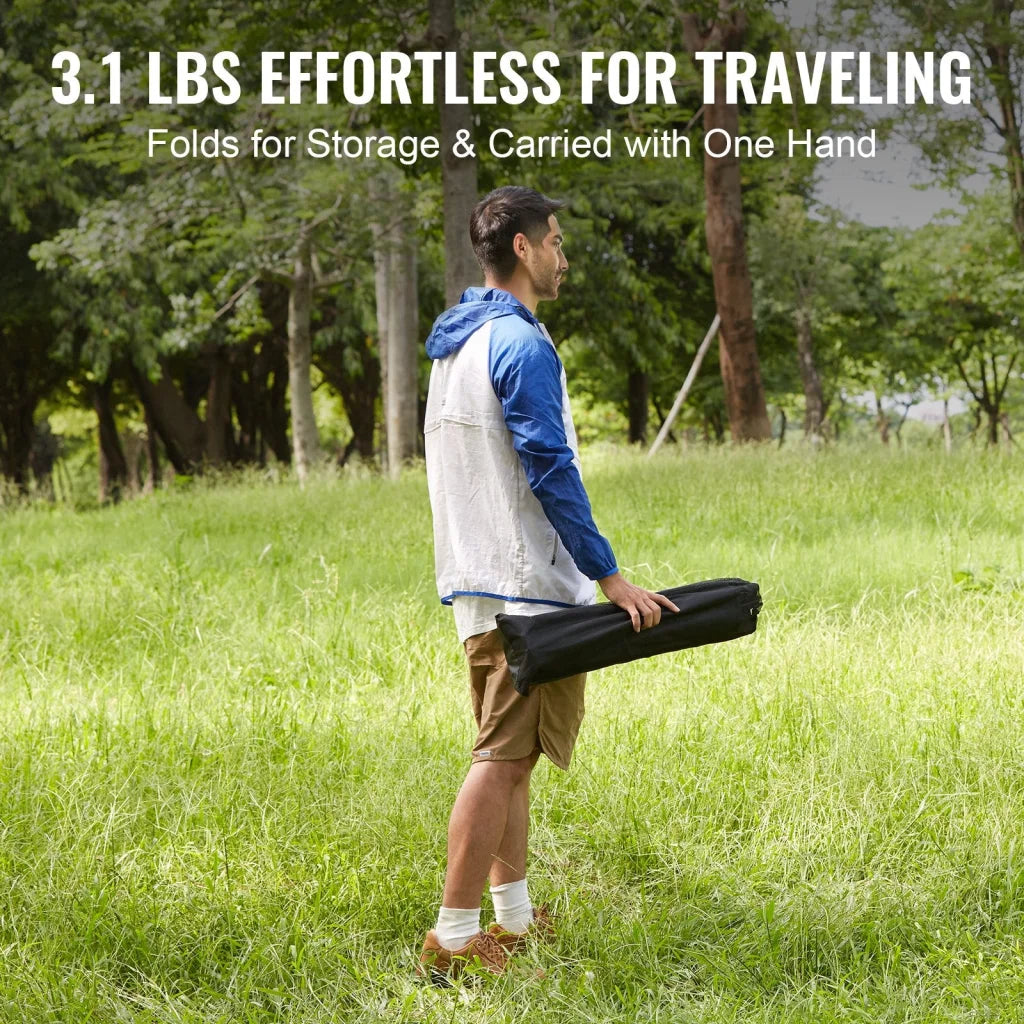 VEVOR Folding Camping Table Outdoor Portable Side Tables