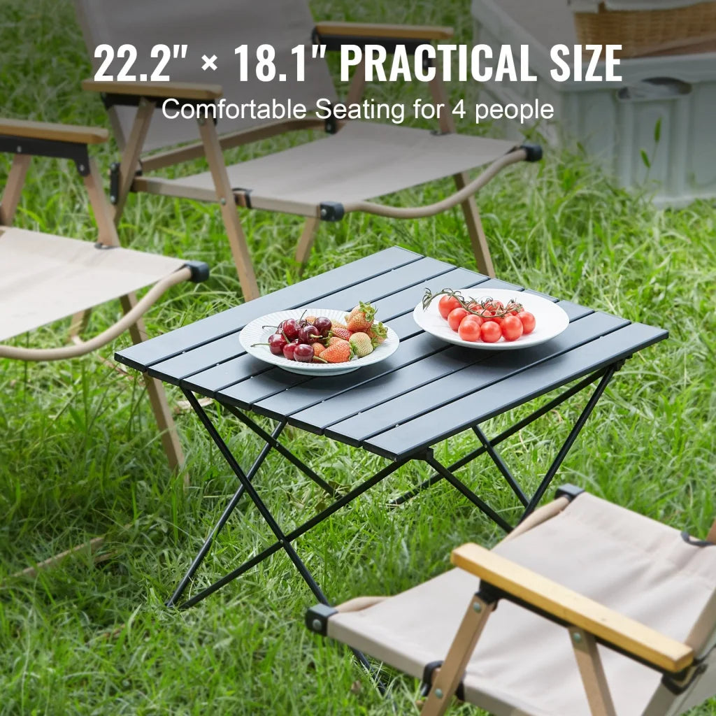 VEVOR Folding Camping Table Outdoor Portable Side Tables