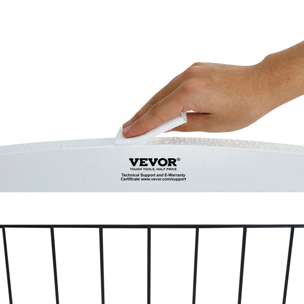 VEVOR Free Standing Dog Gate 32’’ H x 96.5’’ W Freestanding