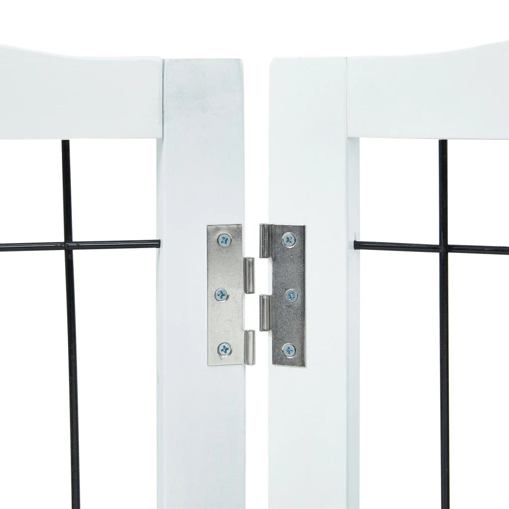 VEVOR Free Standing Dog Gate 32’’ H x 96.5’’ W Freestanding