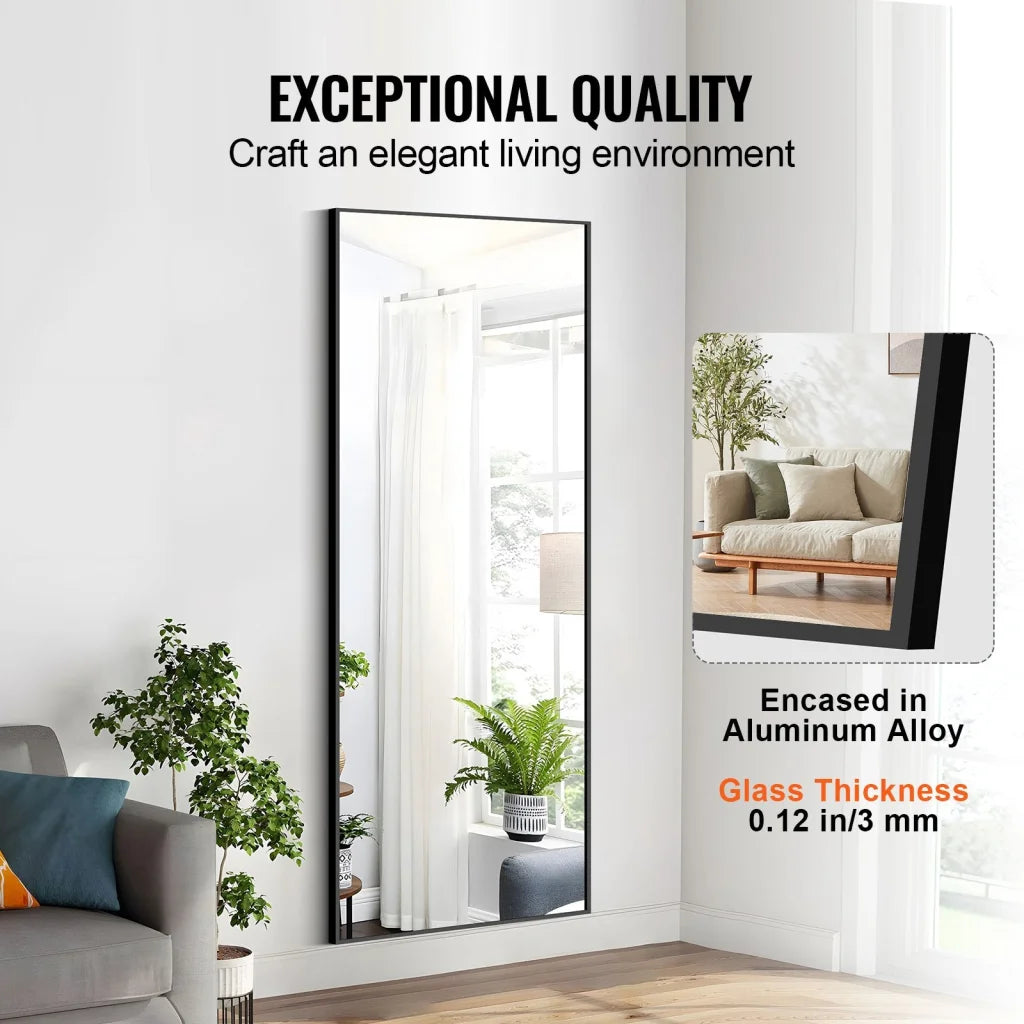 VEVOR Full Length Mirror 1800x785 mm Extra Large Standing
