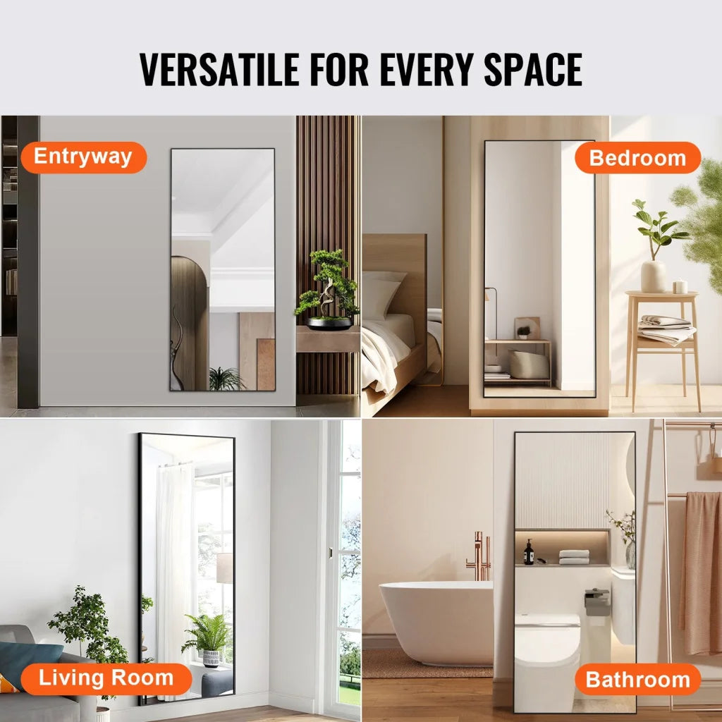 VEVOR Full Length Mirror 1800x785 mm Extra Large Standing