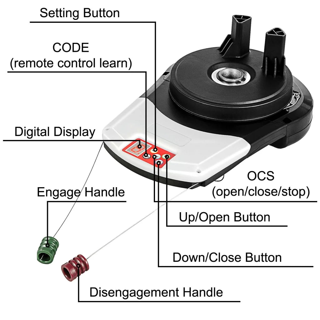 VEVOR Garage Roller Door Opener 800 N Lift Force 164 ft