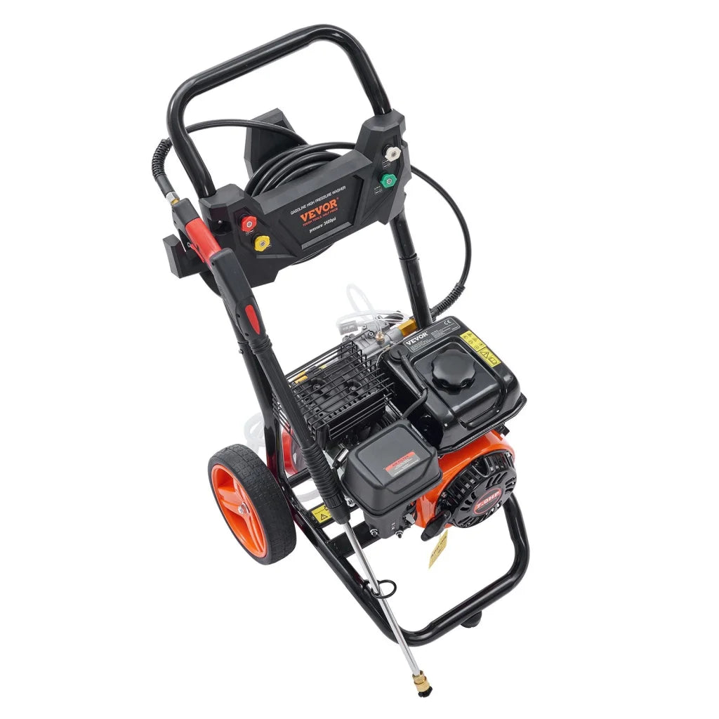 VEVOR Gas Pressure Washer Gas Powered Washer 3400 PSI 2.6