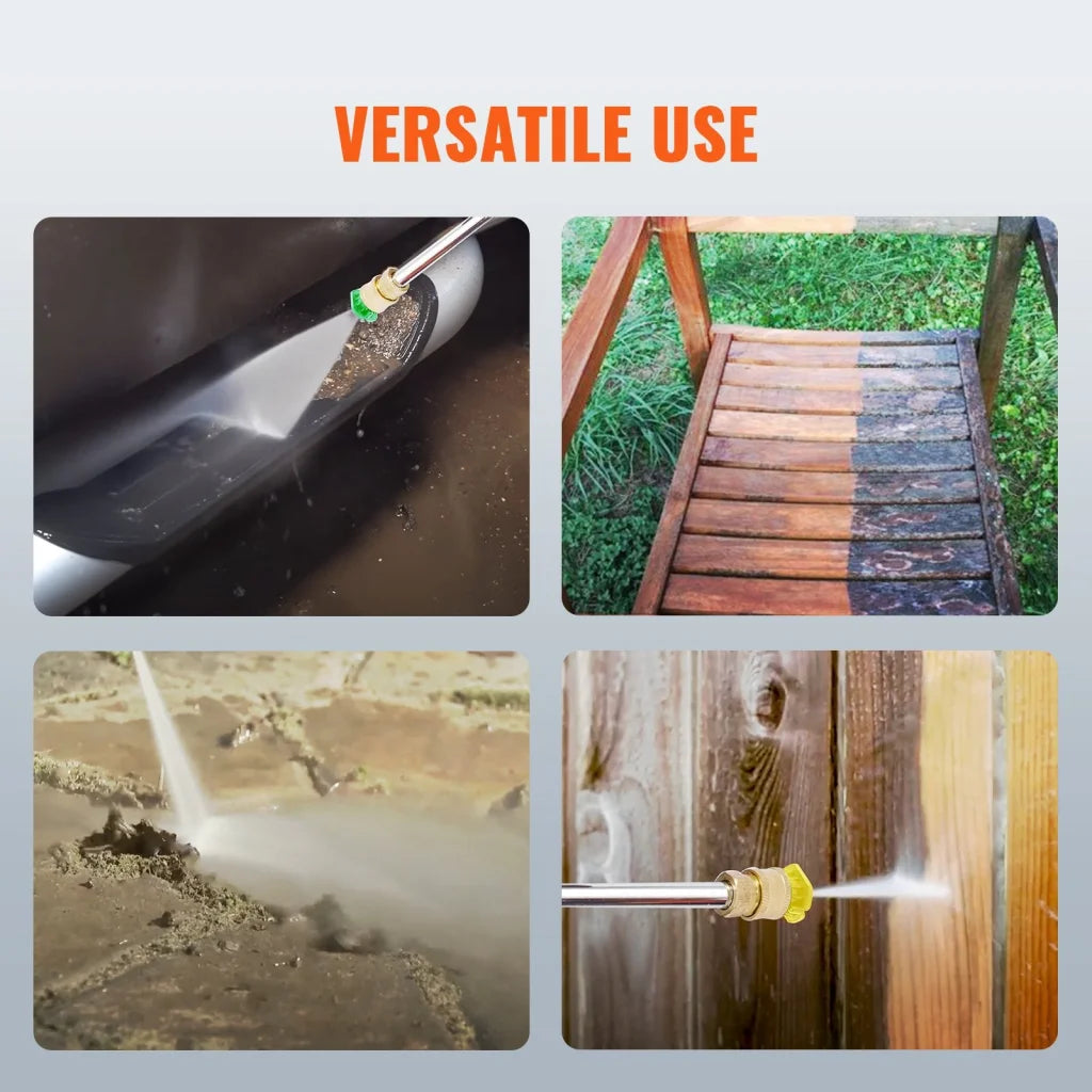 VEVOR Gas Pressure Washer Gas Powered Washer 3400 PSI 2.6