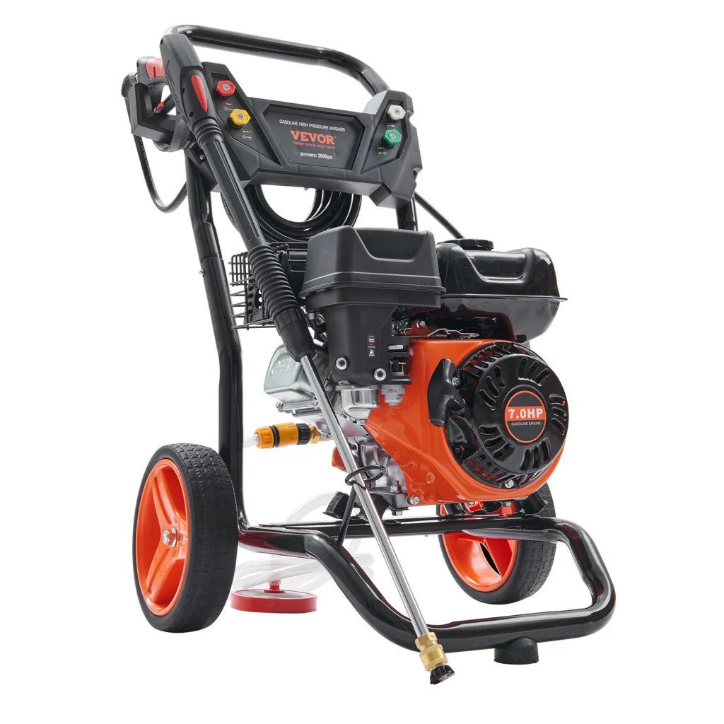 VEVOR Gas Pressure Washer Gas Powered Washer 3600 PSI 2.6