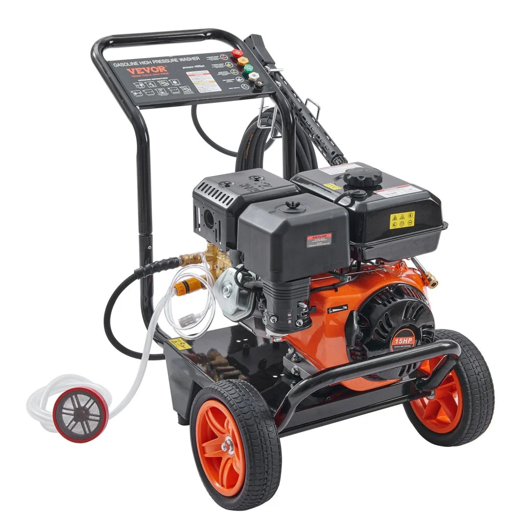 VEVOR Gas Pressure Washer Gas Powered Washer 4400 PSI 4.0