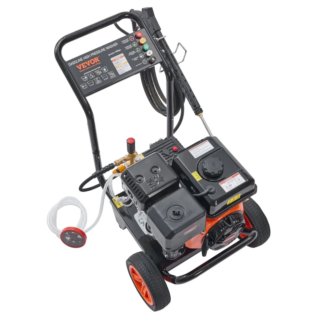 VEVOR Gas Pressure Washer Gas Powered Washer 4400 PSI 4.0