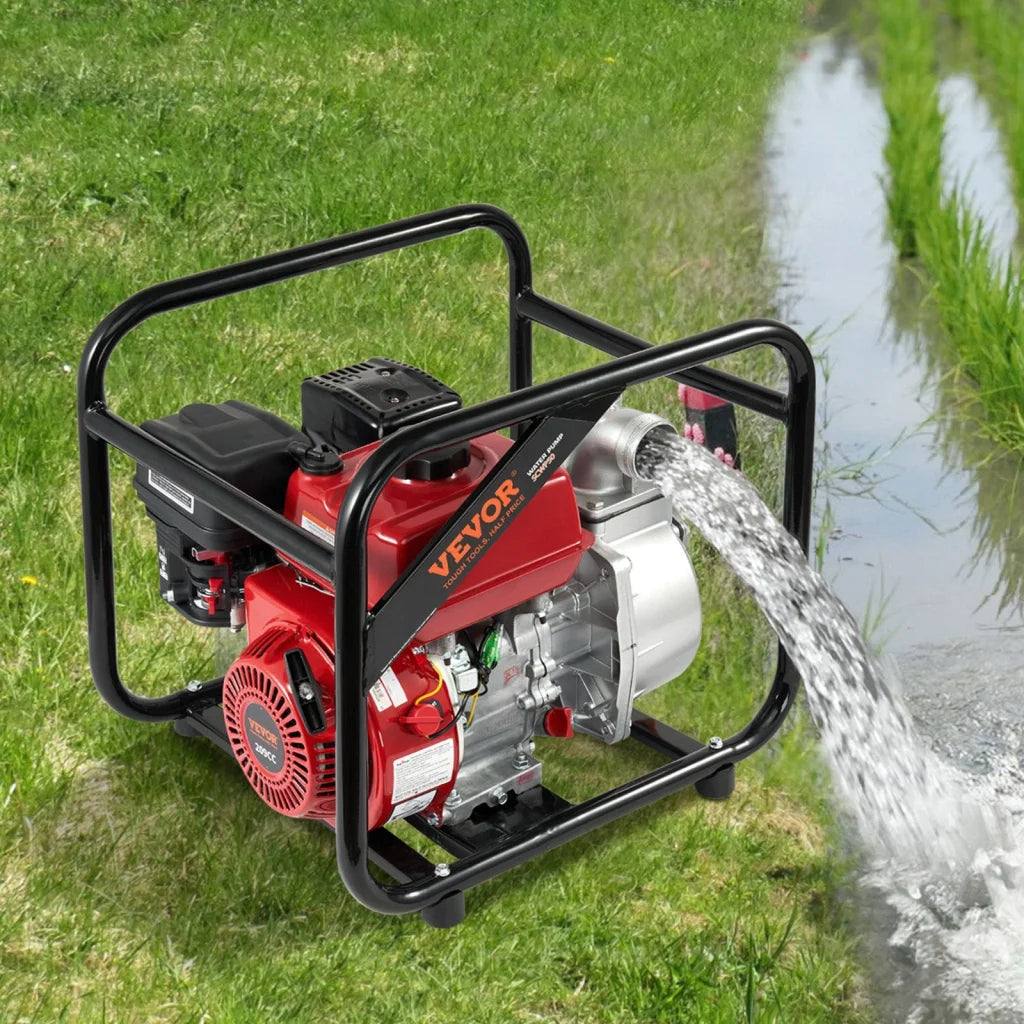 VEVOR Gasoline Engine Water Pump Gas Powered Transfer Pump