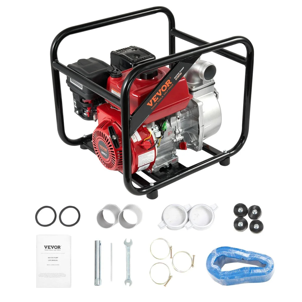 VEVOR Gasoline Engine Water Pump Gas Powered Transfer Pump