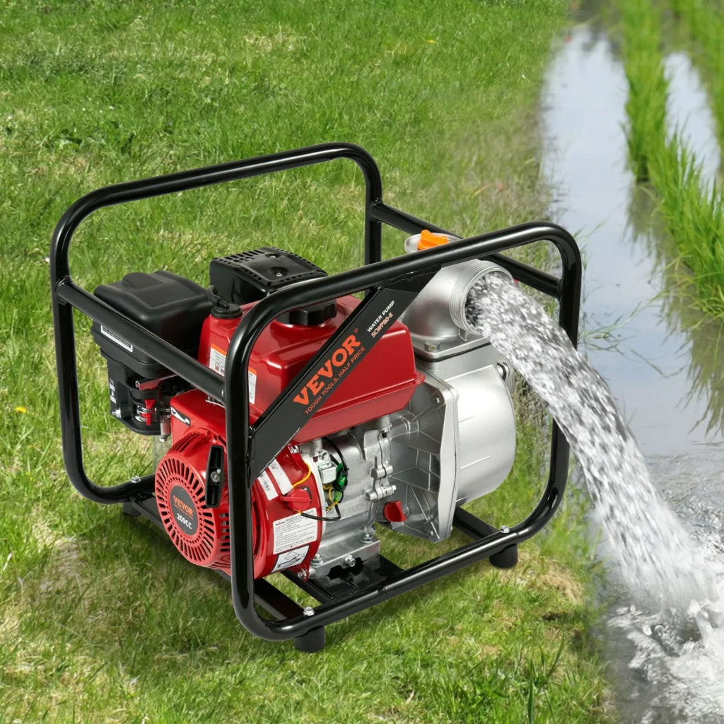 VEVOR Gasoline Engine Water Pump Gas Powered Transfer Pump