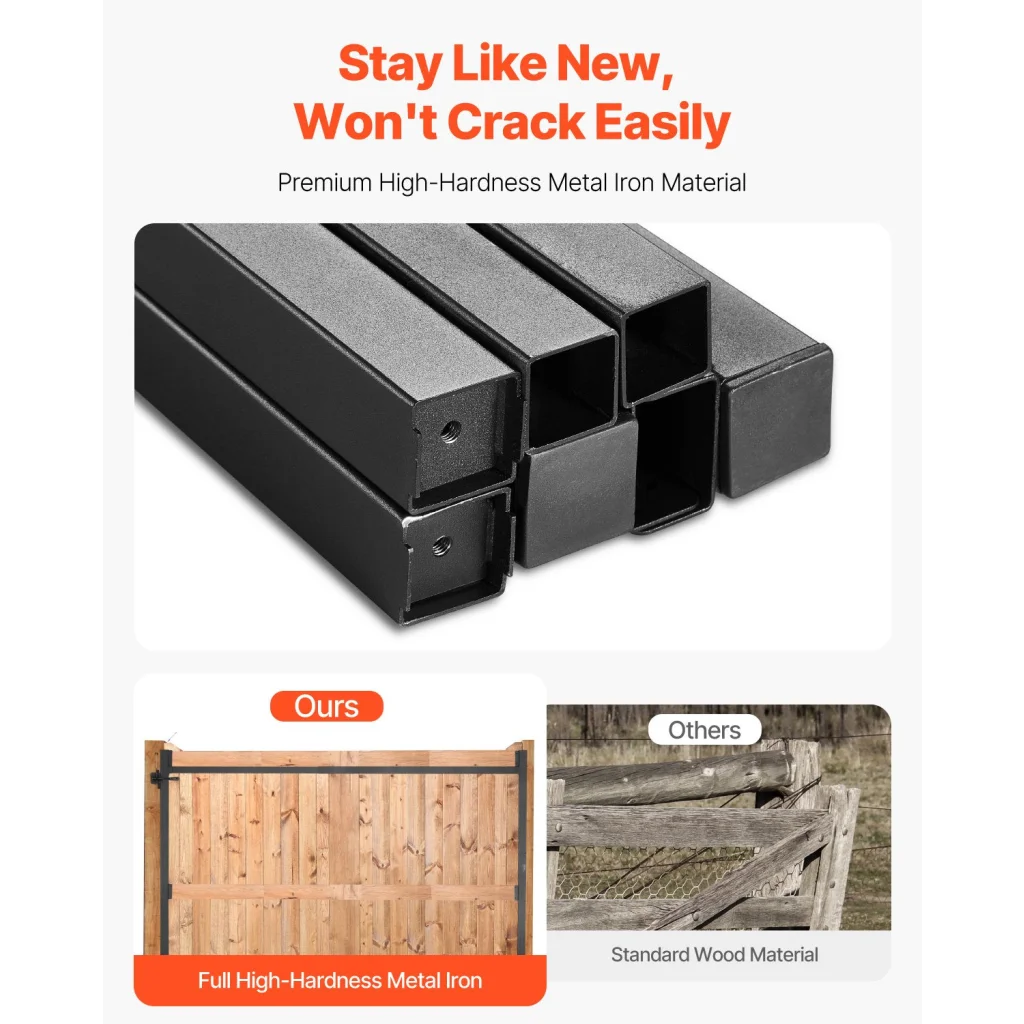 VEVOR Gate Building Kit Fits 152.4 to 243.8 cm Wide