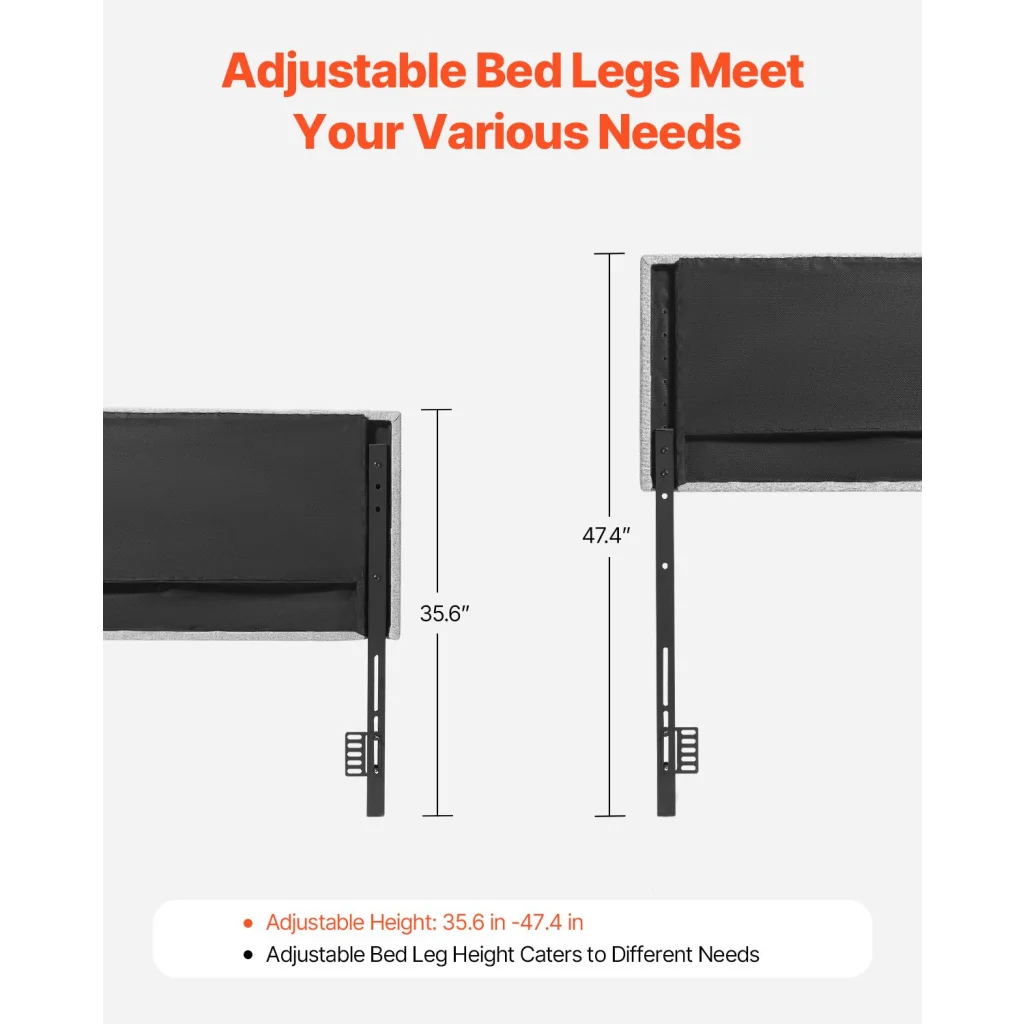 VEVOR Headboard Full Size Headboard with Adjustable Height