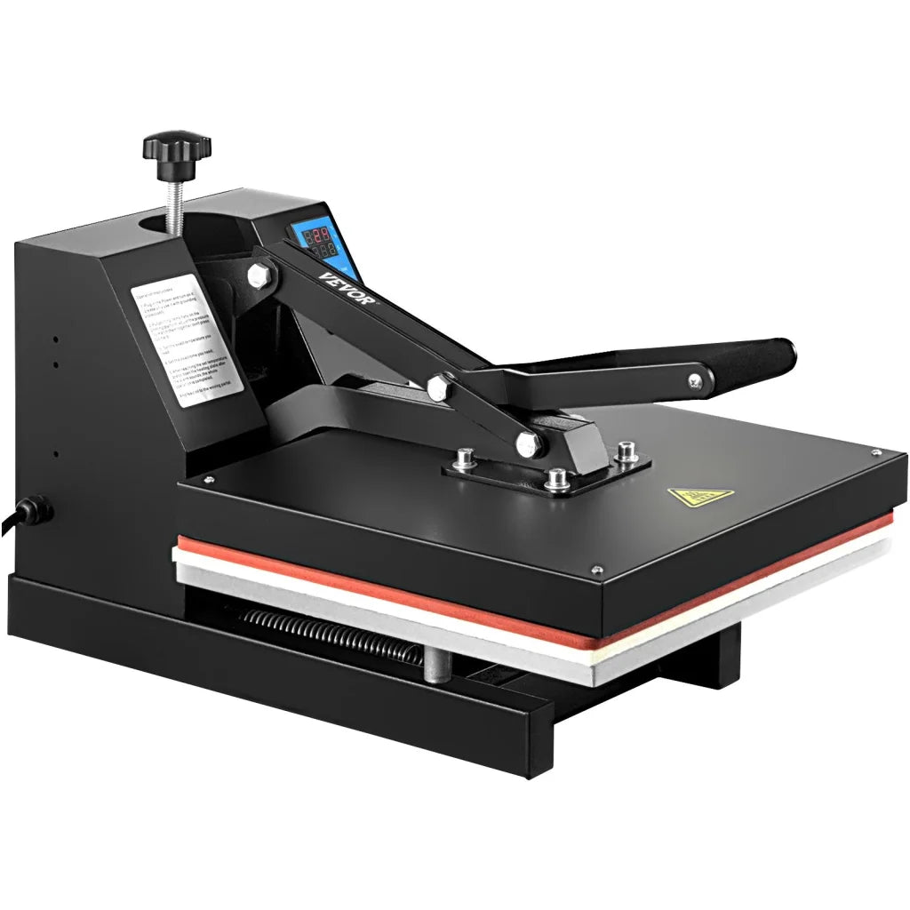 15x15 vevor heat press with assembled layout and visible hardware