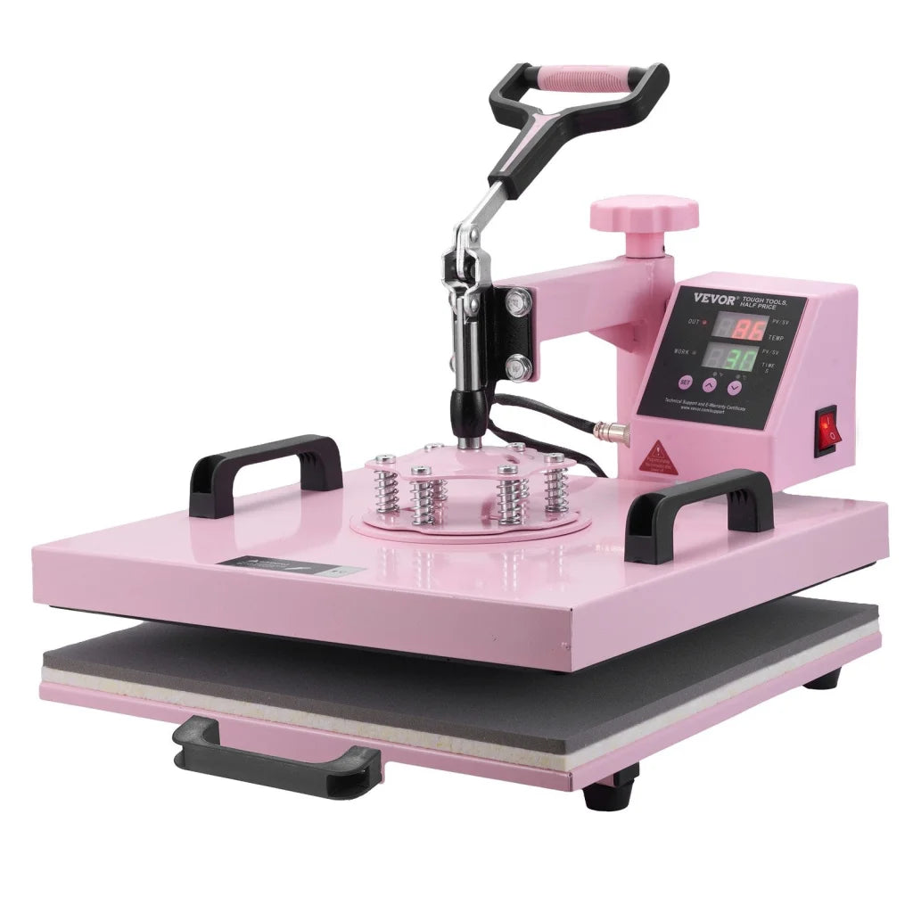 VEVOR Heat Press Machine 15 x 15 inch 5 in 1 Heat Transfer