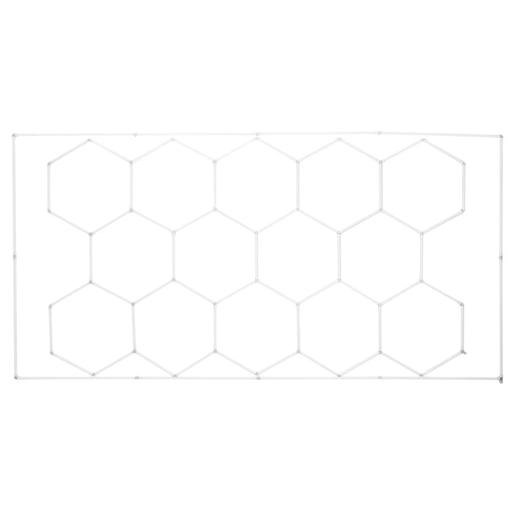 VEVOR Hexagon Garage Lights 86400LM 5 Grid Honeycomb LED