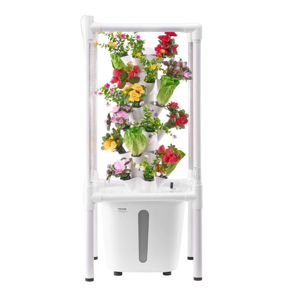VEVOR Hydroponic Growing System with Grow Light 30 Pods