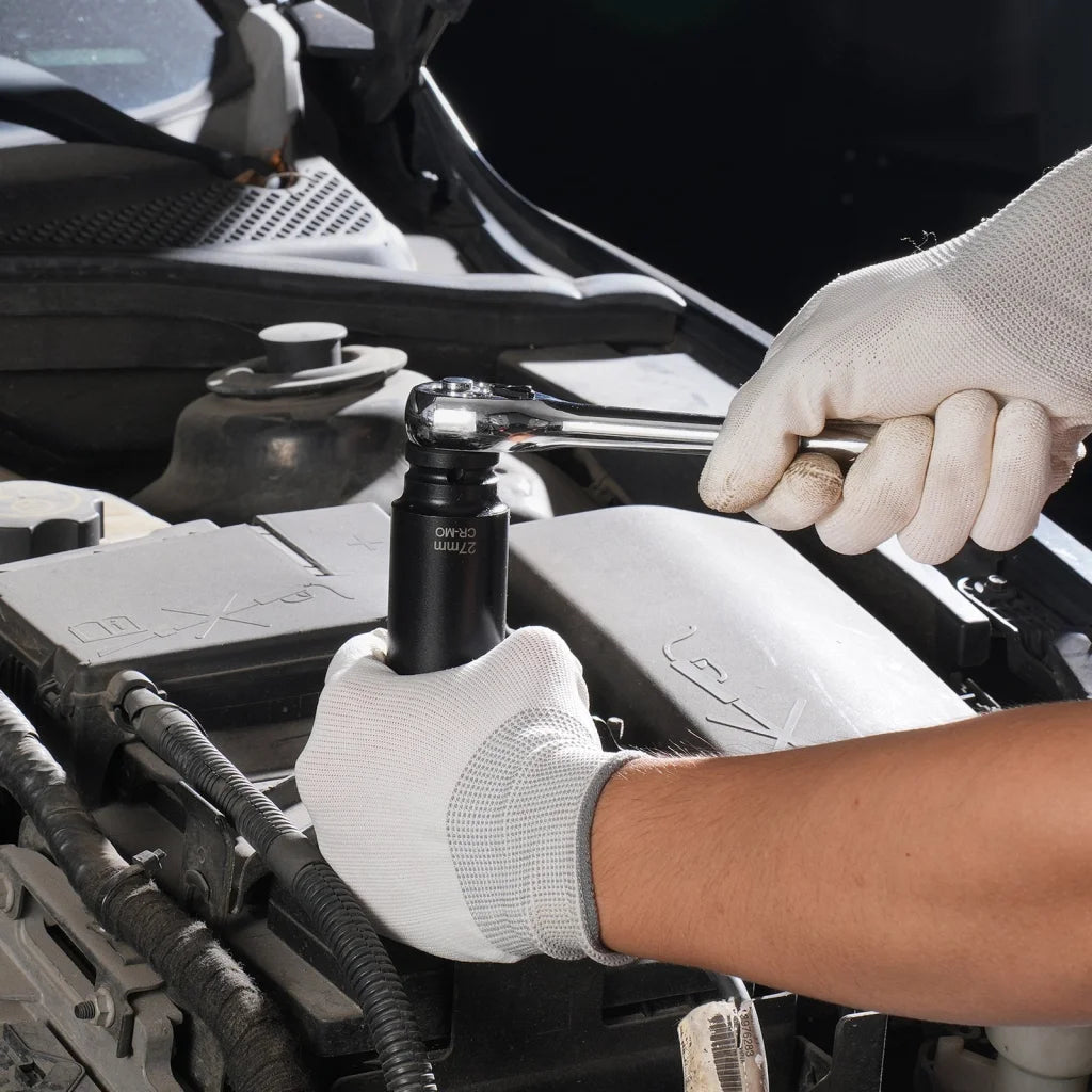 VEVOR Impact Sockets Set 130PCS 6-Point 3/8’’ & 1/2’’ Drive