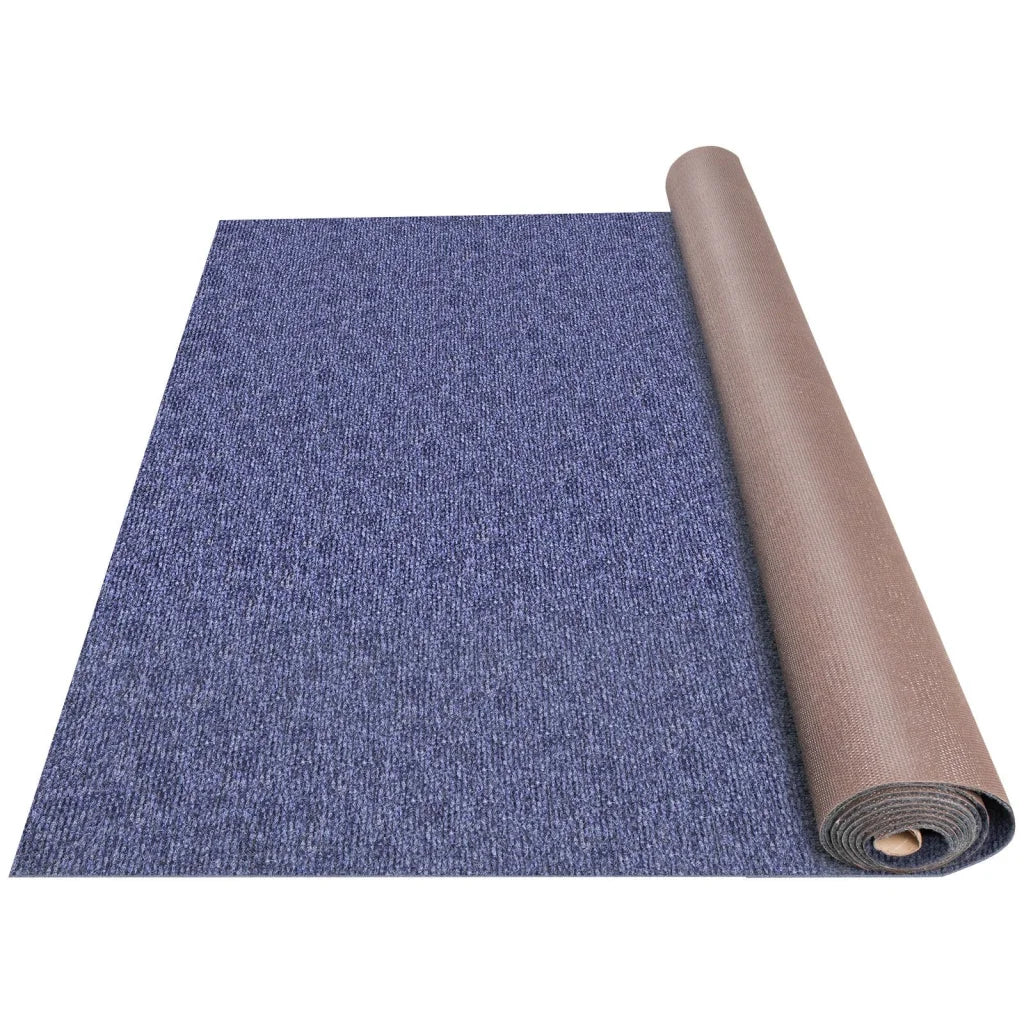 VEVOR Indoor Outdoor Rug Carpet Blue 6x23ft Area Rugs