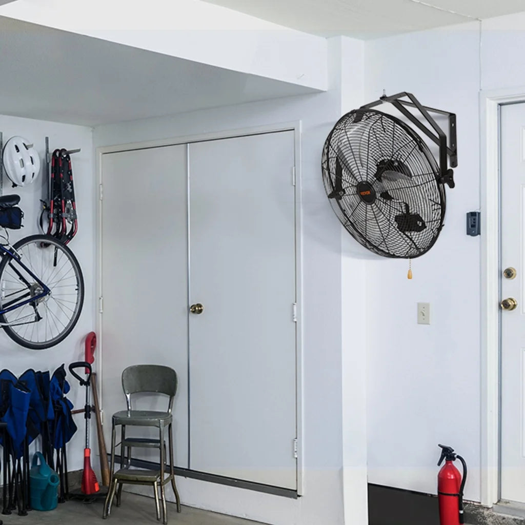 Metal vevor industrial wall with fitted edges and product hardware
