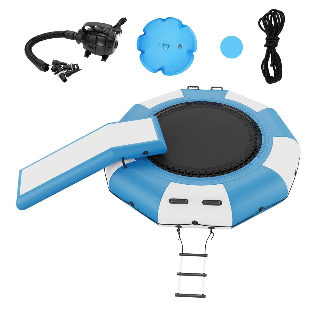 VEVOR Inflatable Water Bouncer 10ft Recreational Water