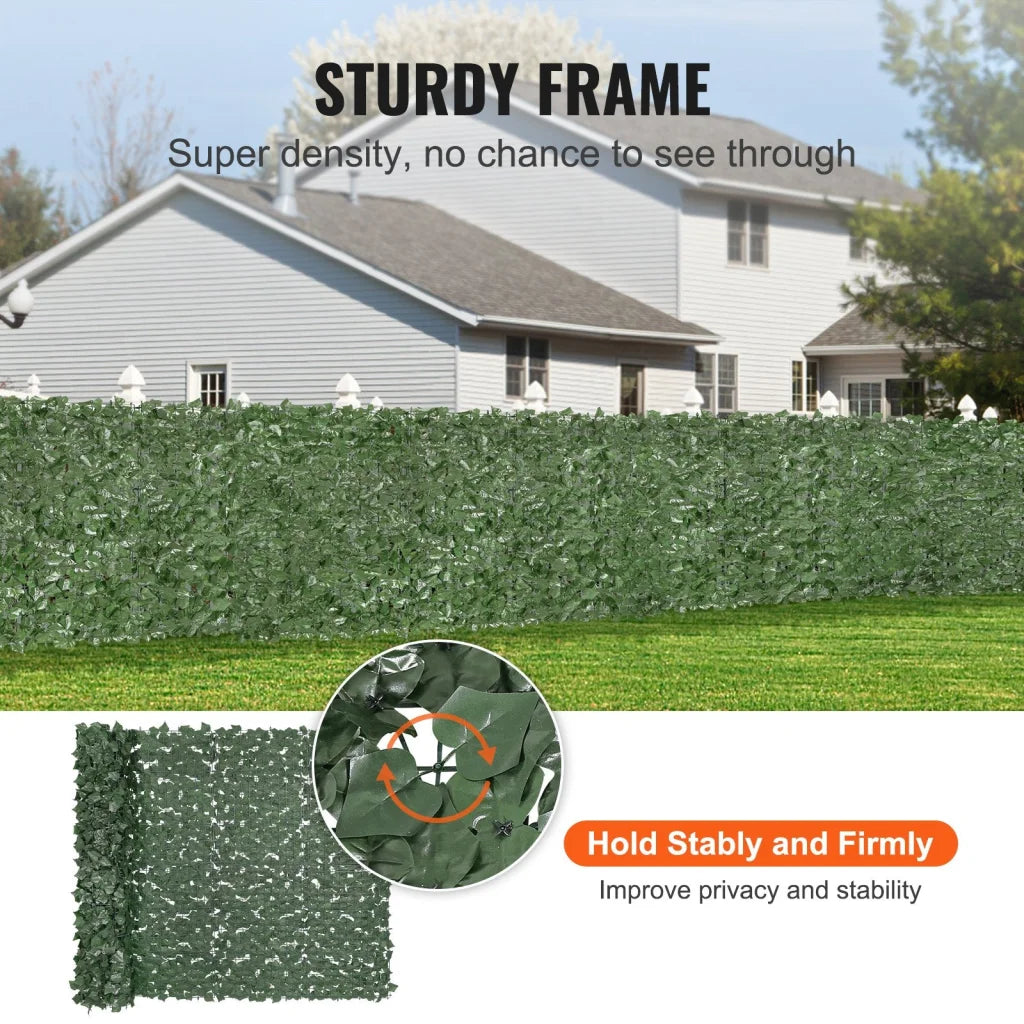 VEVOR Ivy Privacy Fence 1500 x 2490 mm Artificial Green