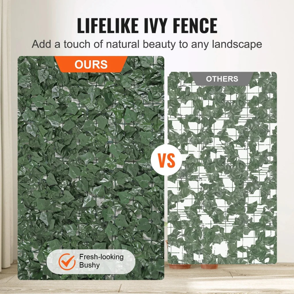 VEVOR Ivy Privacy Fence 1500 x 2490 mm Artificial Green