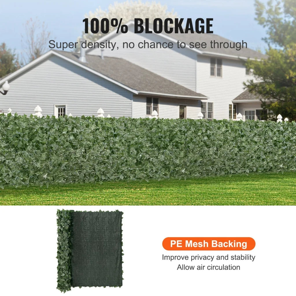 VEVOR Ivy Privacy Fence 59 x 98 in Artificial Green Wall
