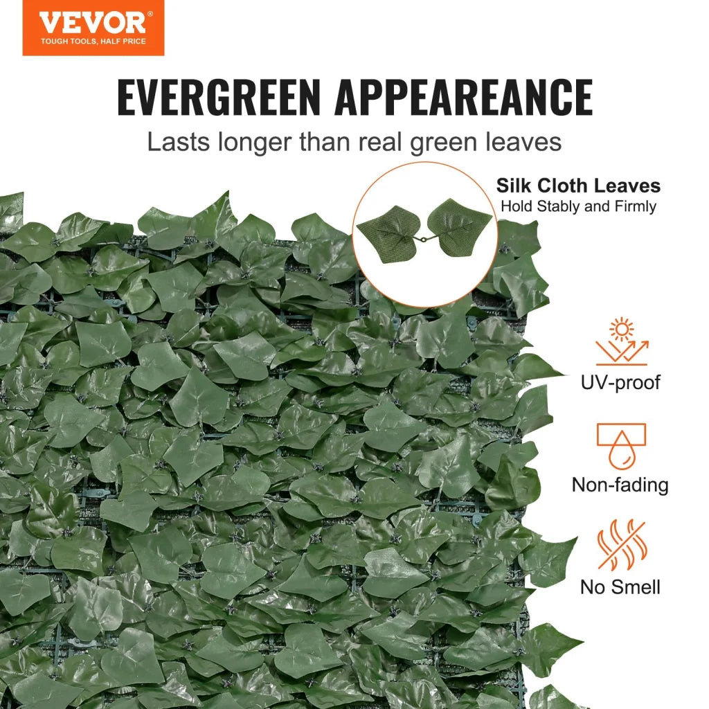 VEVOR Ivy Privacy Fence 59 x 98 in Artificial Green Wall