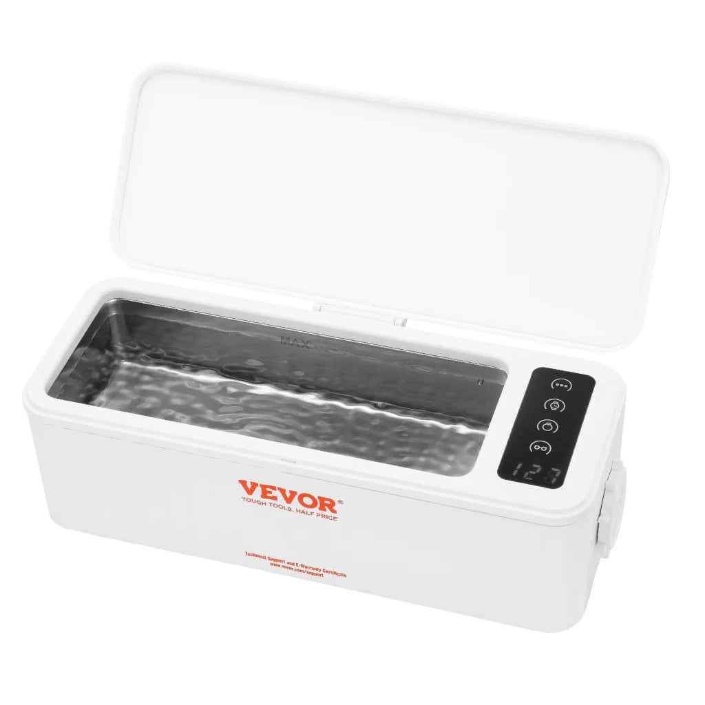 Jewelry Cleaner Ultrasonic Machine 16oz 470ml with 4