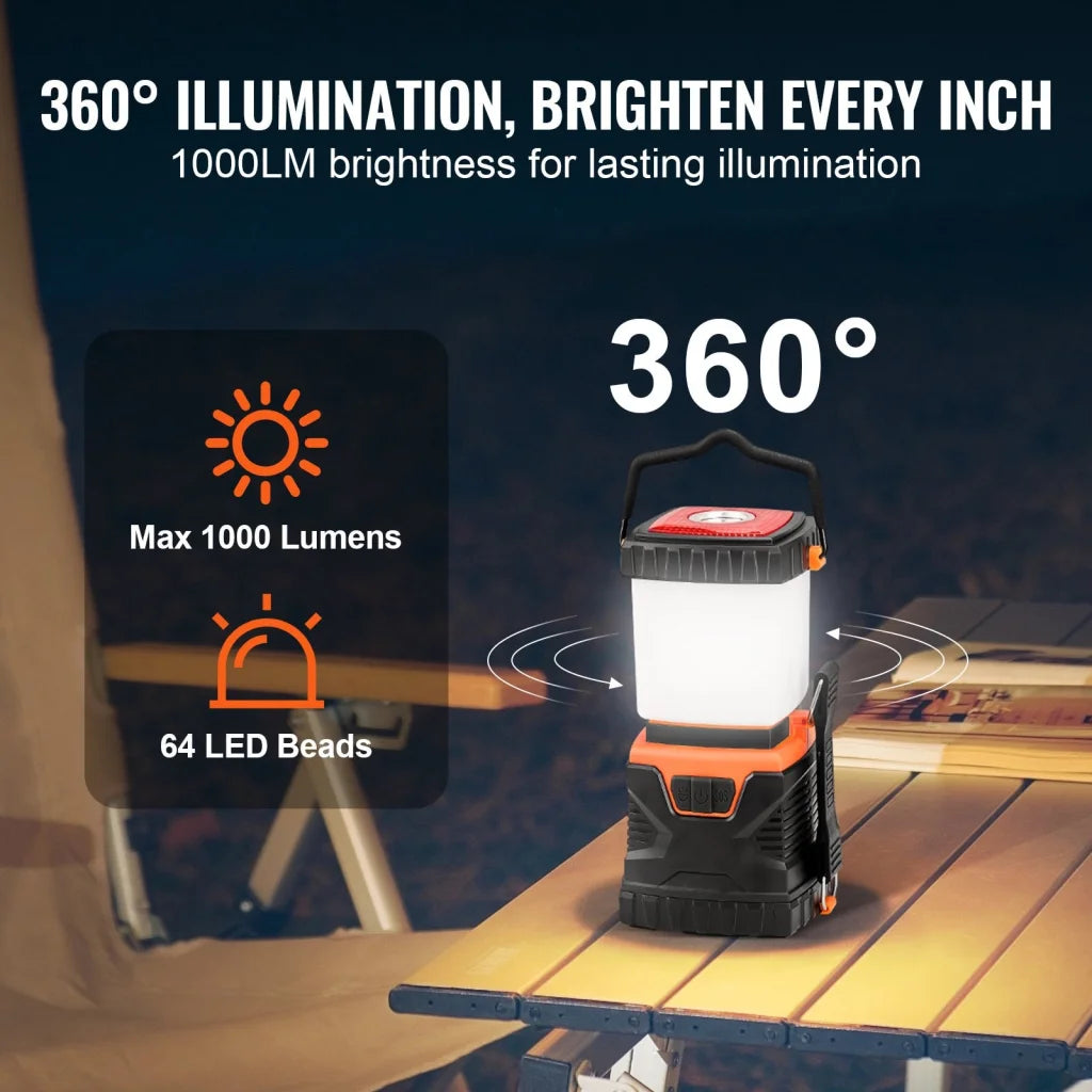LED Camping Lantern Battery Powered All