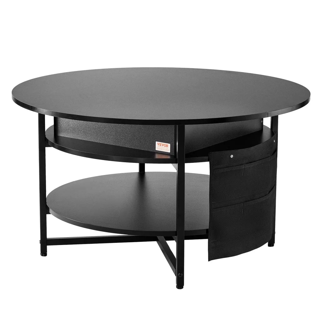VEVOR Lift Top Coffee Table 35.3’’ Round Coffee Table