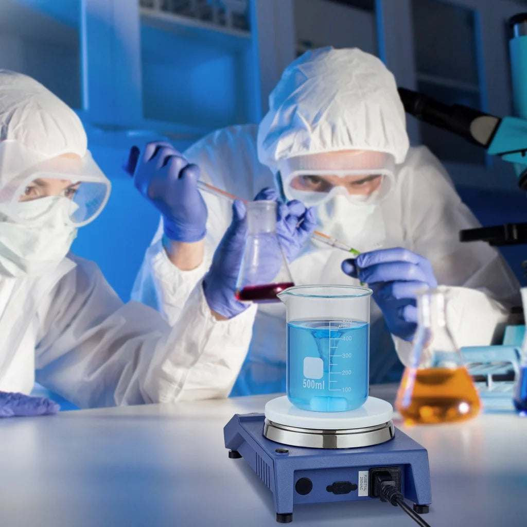 VEVOR Magnetic Stirrer Stir Plate Kit 0-1500 RPM Adjustable