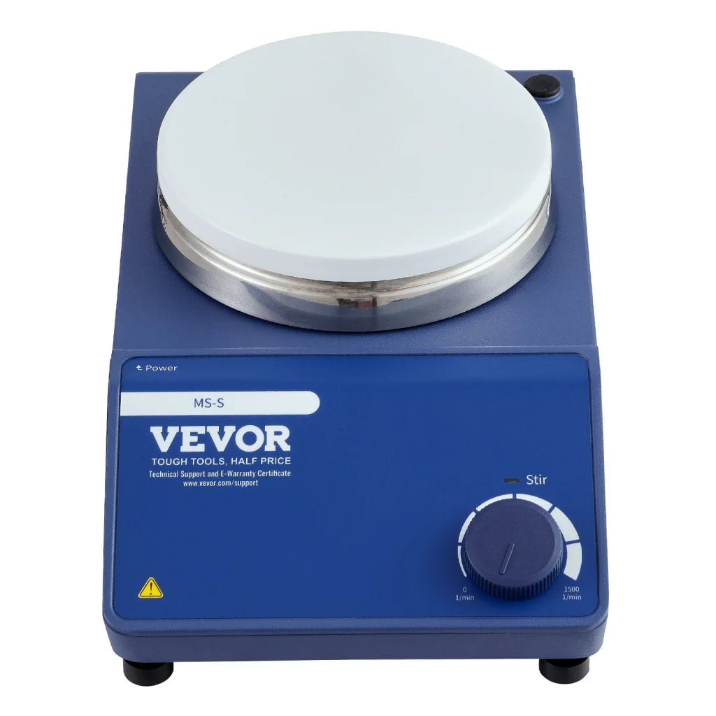 VEVOR Magnetic Stirrer Stir Plate Kit 0-1500 RPM Adjustable