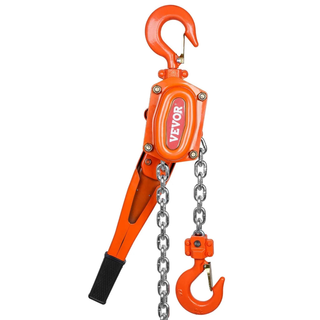 VEVOR Manual Lever Chain Hoist 1-1/2 Ton 3300 lbs Capacity