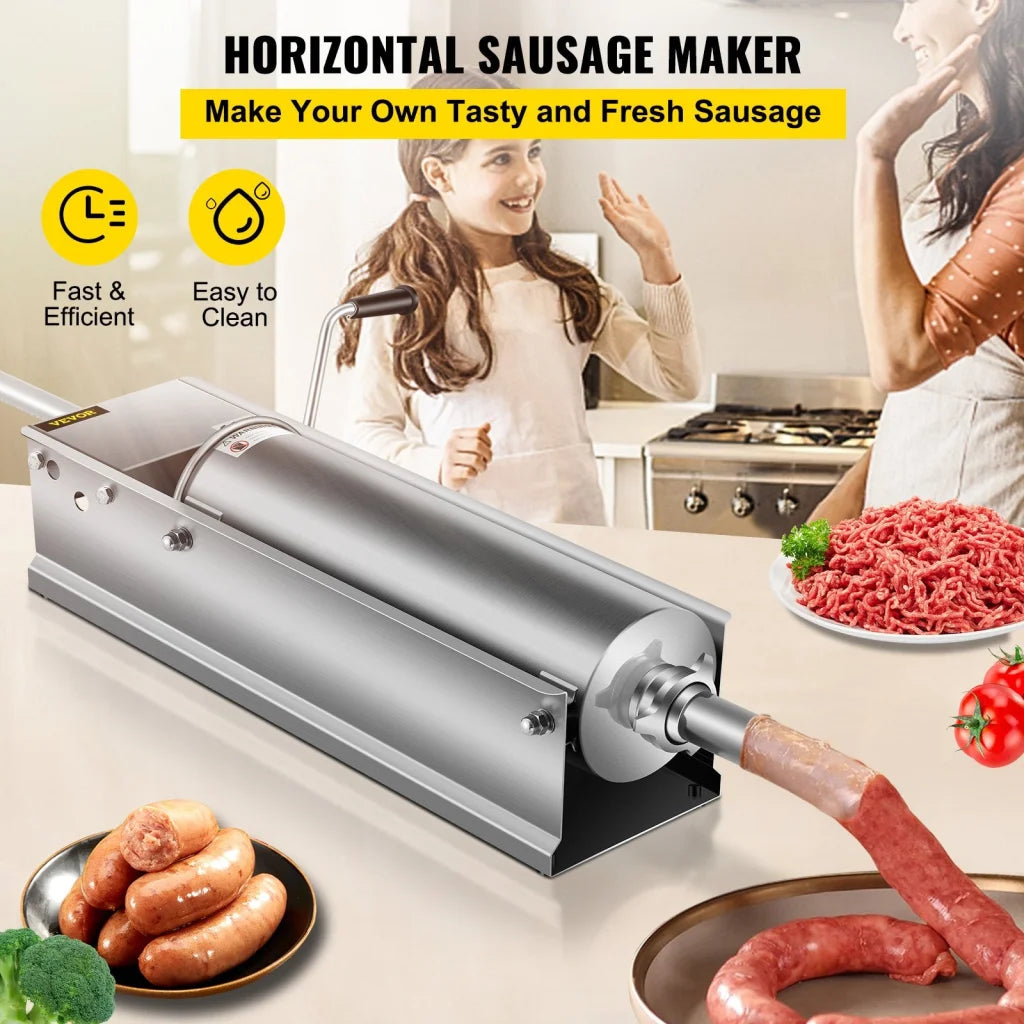 Manual Sausage Stuffer 7 L 15