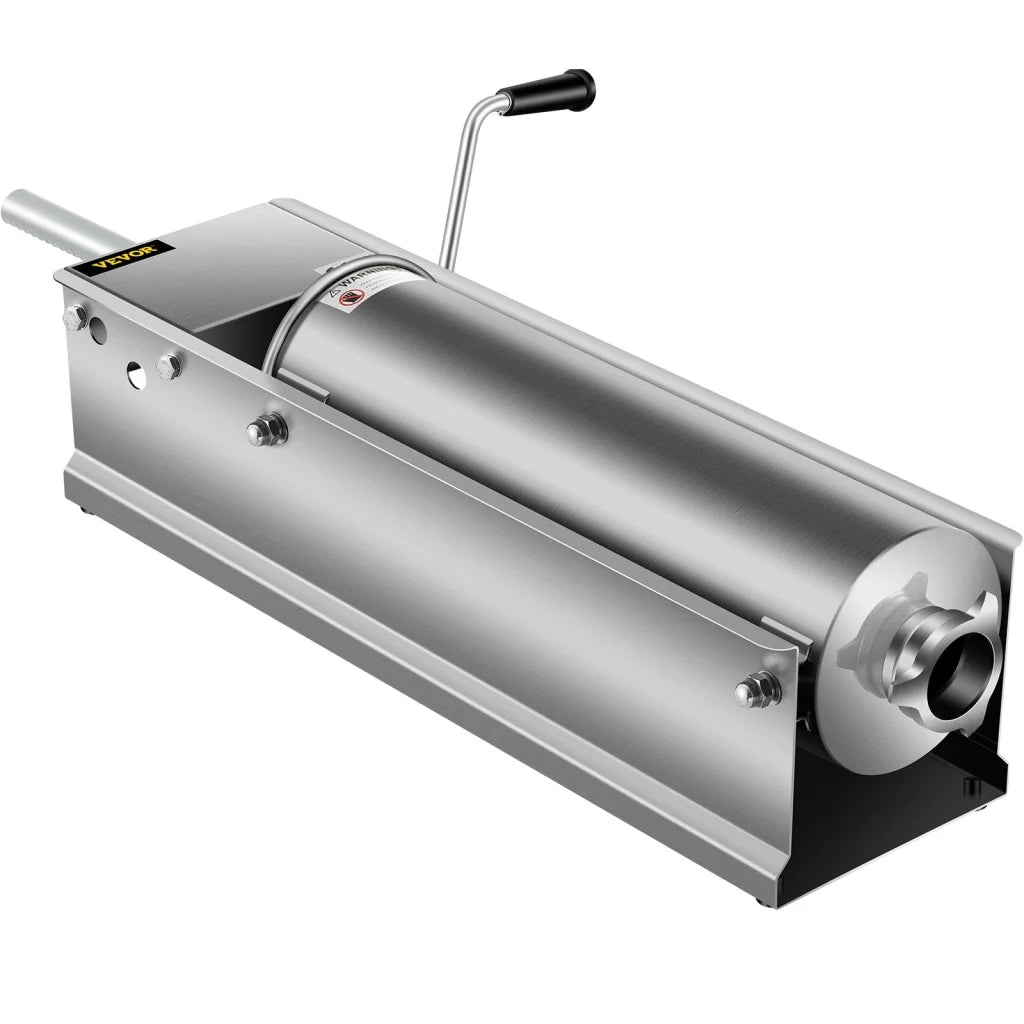 Steel vevor manual sausage with fitted edges and product hardware