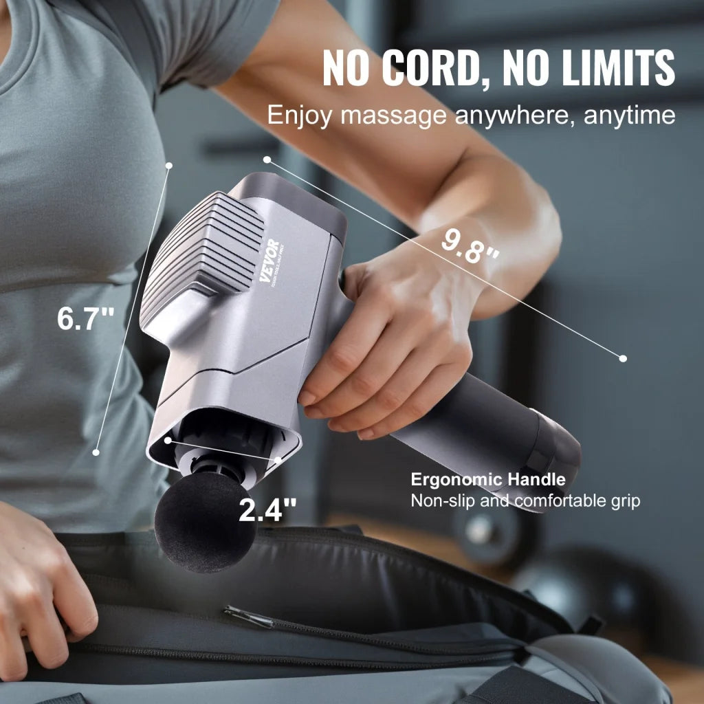 VEVOR Massage Gun Deep Tissue Percussion Muscle Massager