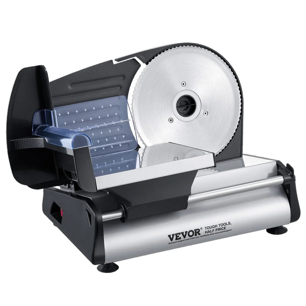 VEVOR Meat Slicer 180W 190 mm Electric Deli Food Slicer
