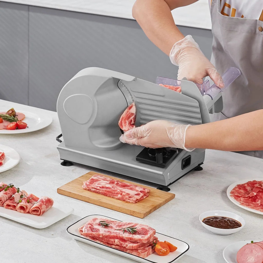 VEVOR Meat Slicer 180W Electric Deli Food Slicer with 7.5’’