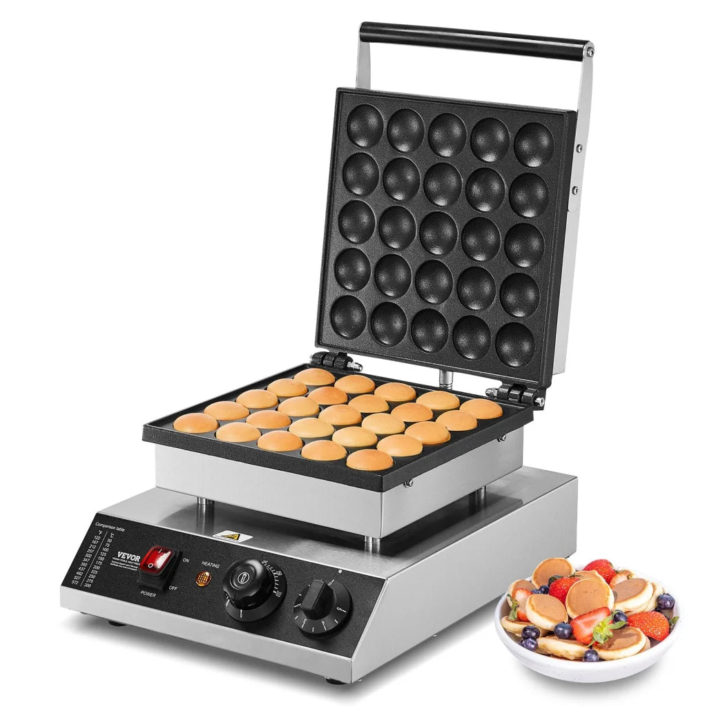 Mini Dutch Pancake Maker Set Of 25 43mm