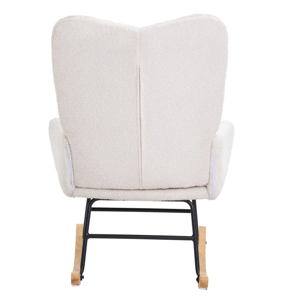 VEVOR Nursery Rocking Chair 250 lbs Weight Capacity Teddy